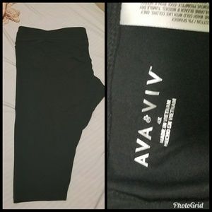 Plus size capri legging